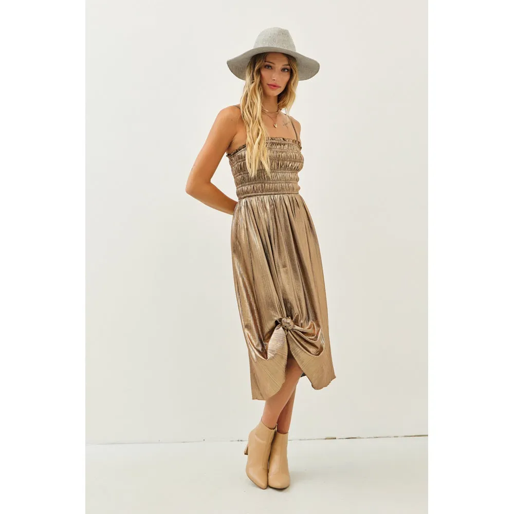 My Night Midi Dress - Bronze