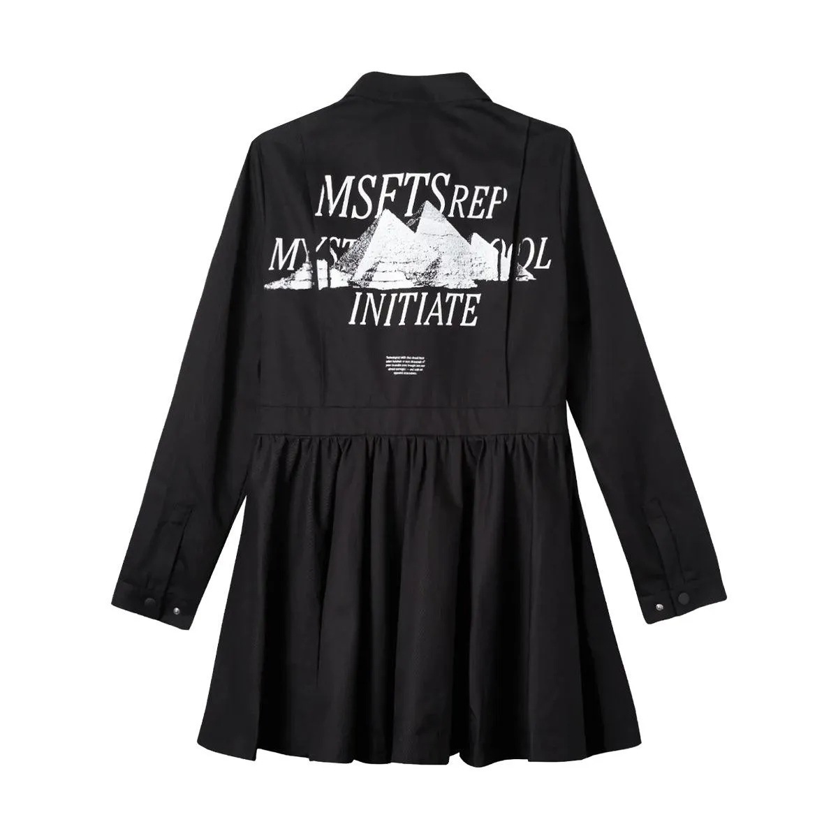 Mystery School Initiate Giza Workwear Dress 'Black'