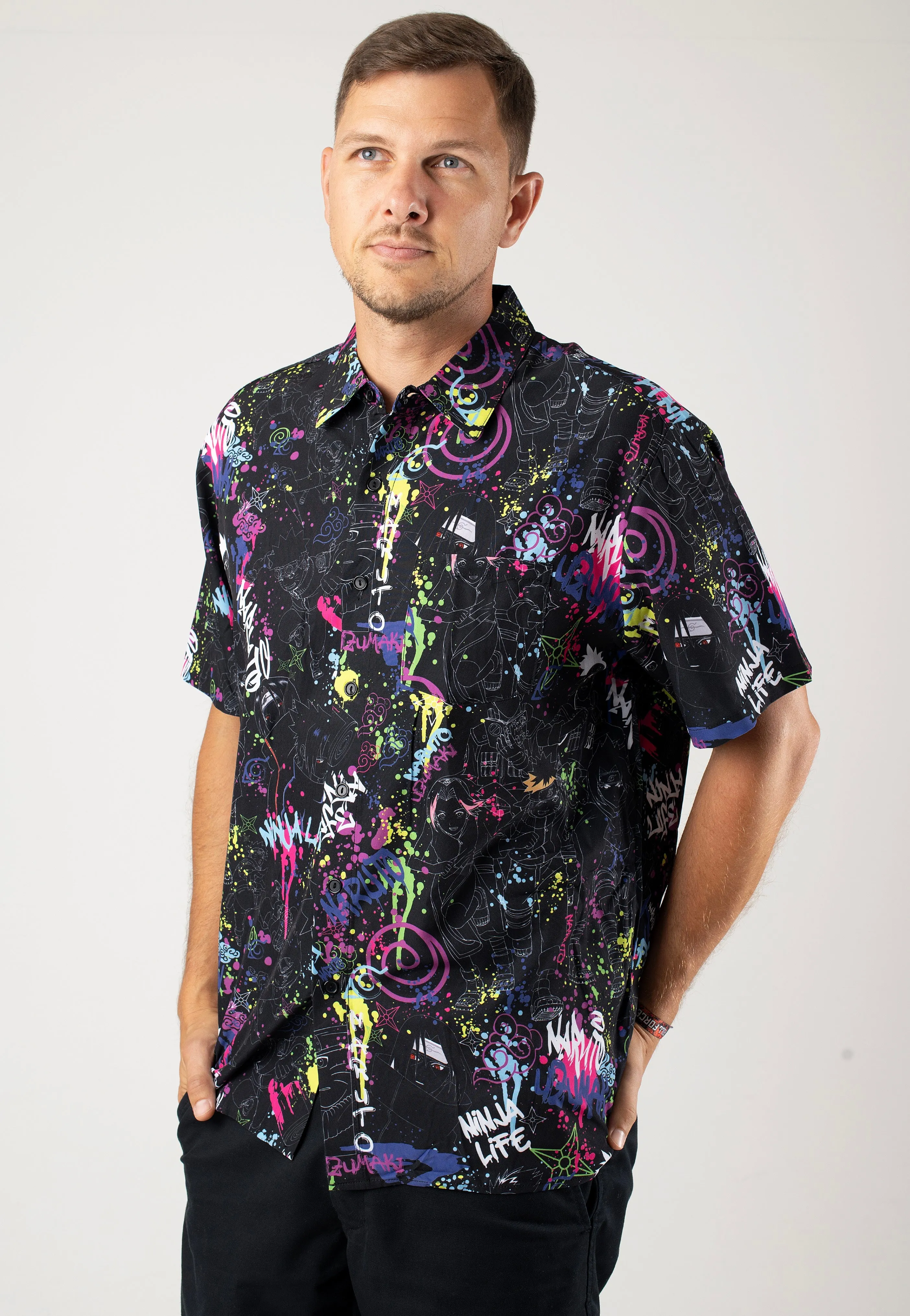 Naruto - Hero Allover - Shirt