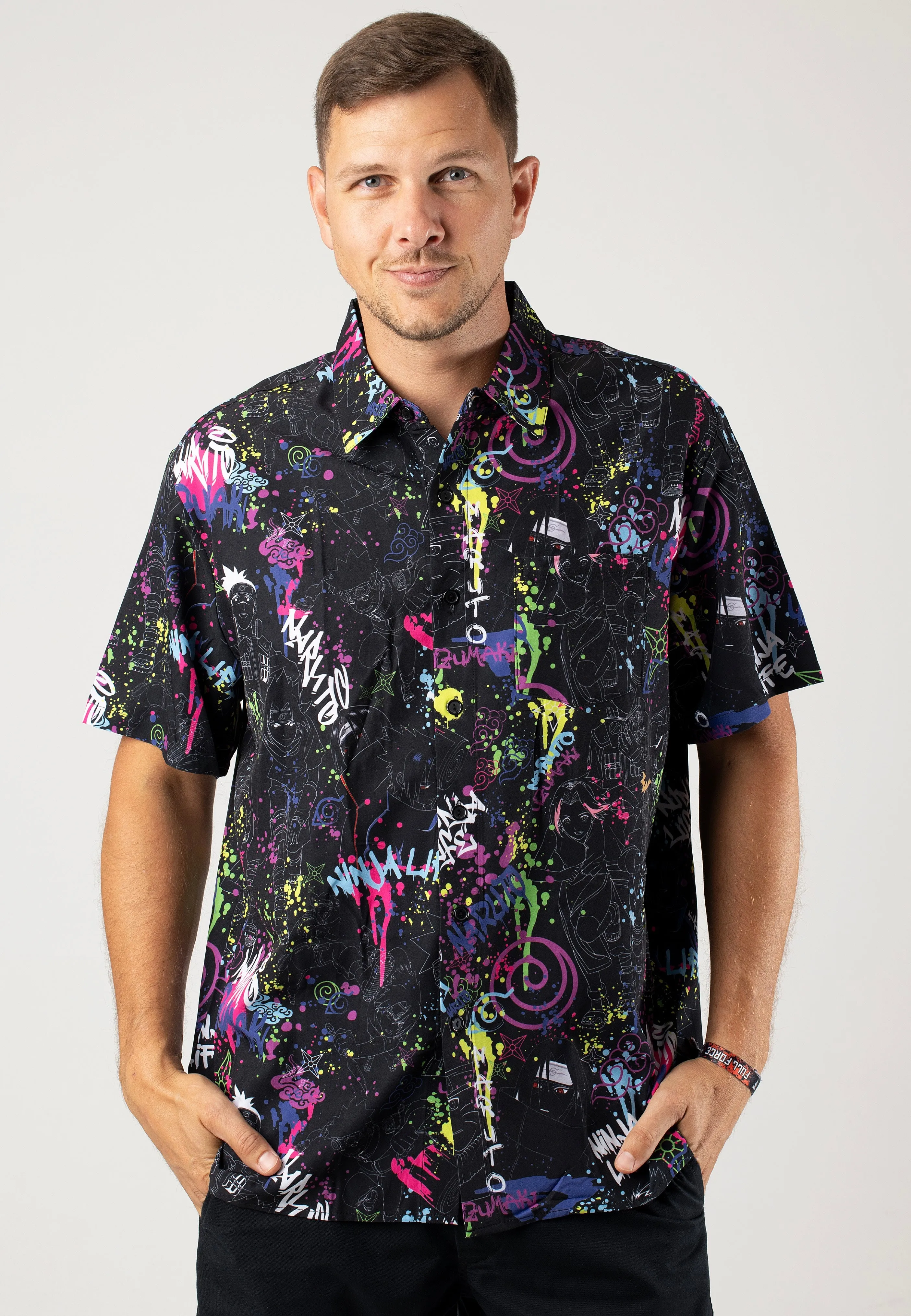 Naruto - Hero Allover - Shirt