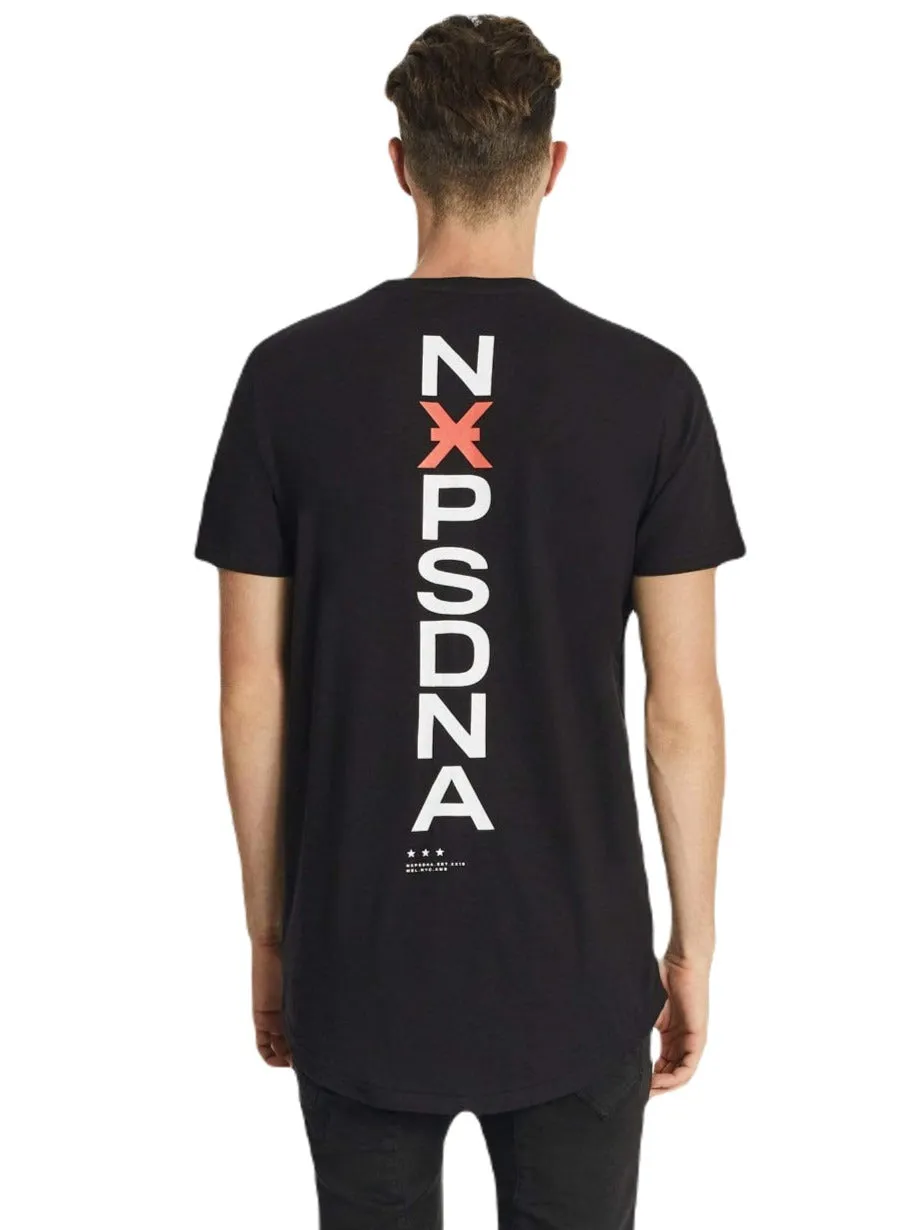 Nena And Pasadena - NXP Impulsive Cape Back Tee - Jet Black