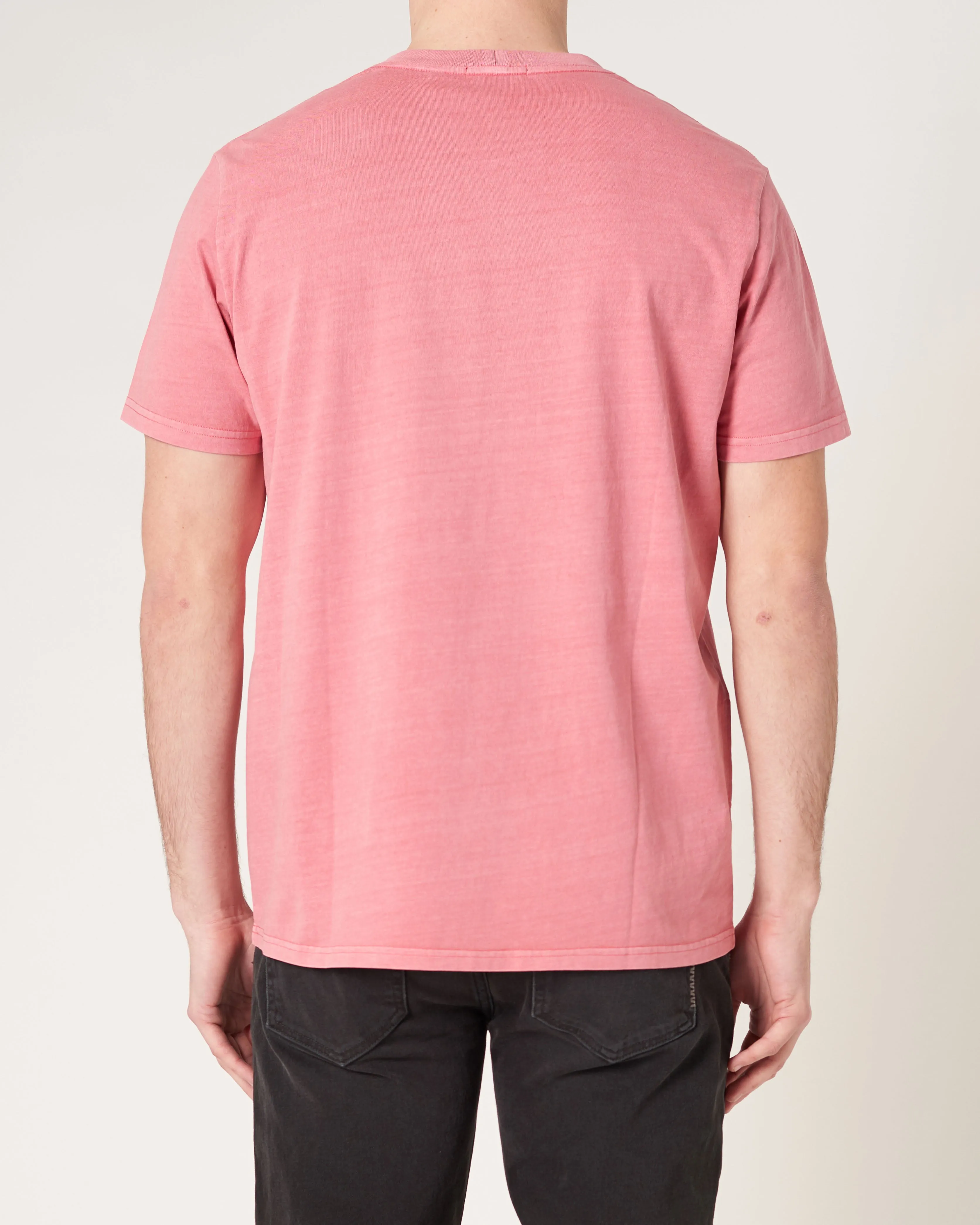 Neuw Organic Band Tee Washed Magenta