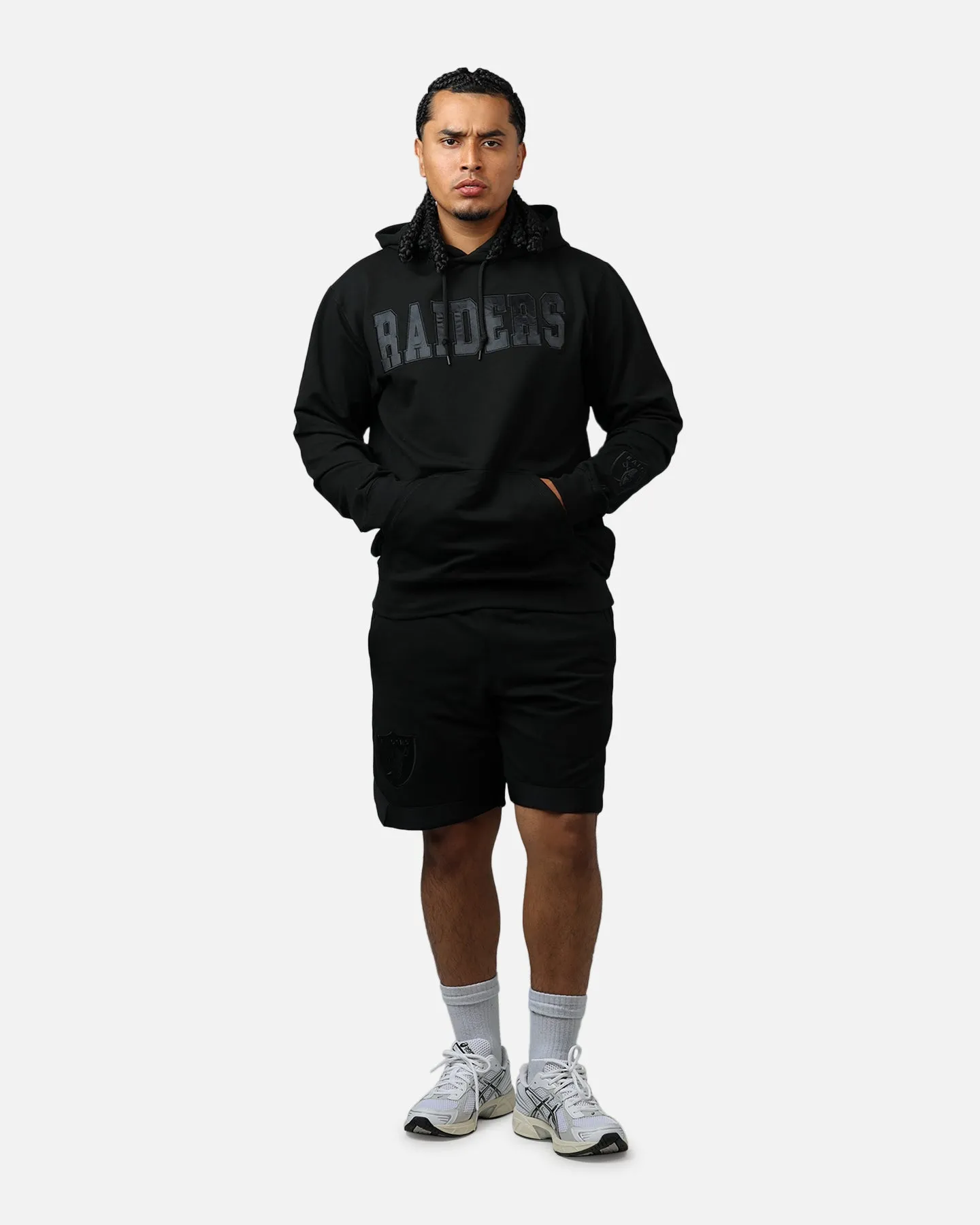 New Era Las Vegas Raiders Logo Select Hoodie Black/Black