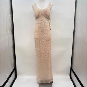 NightWay Women's Size 10 Blush Sequins Gown/Evening Wear