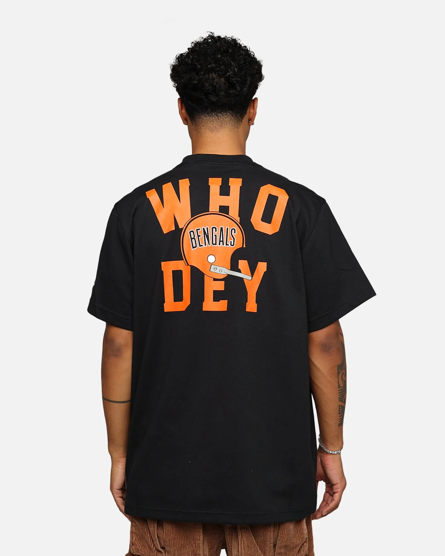 Nike Cincinnati Bengals Rewind Slogan T-Shirt Black