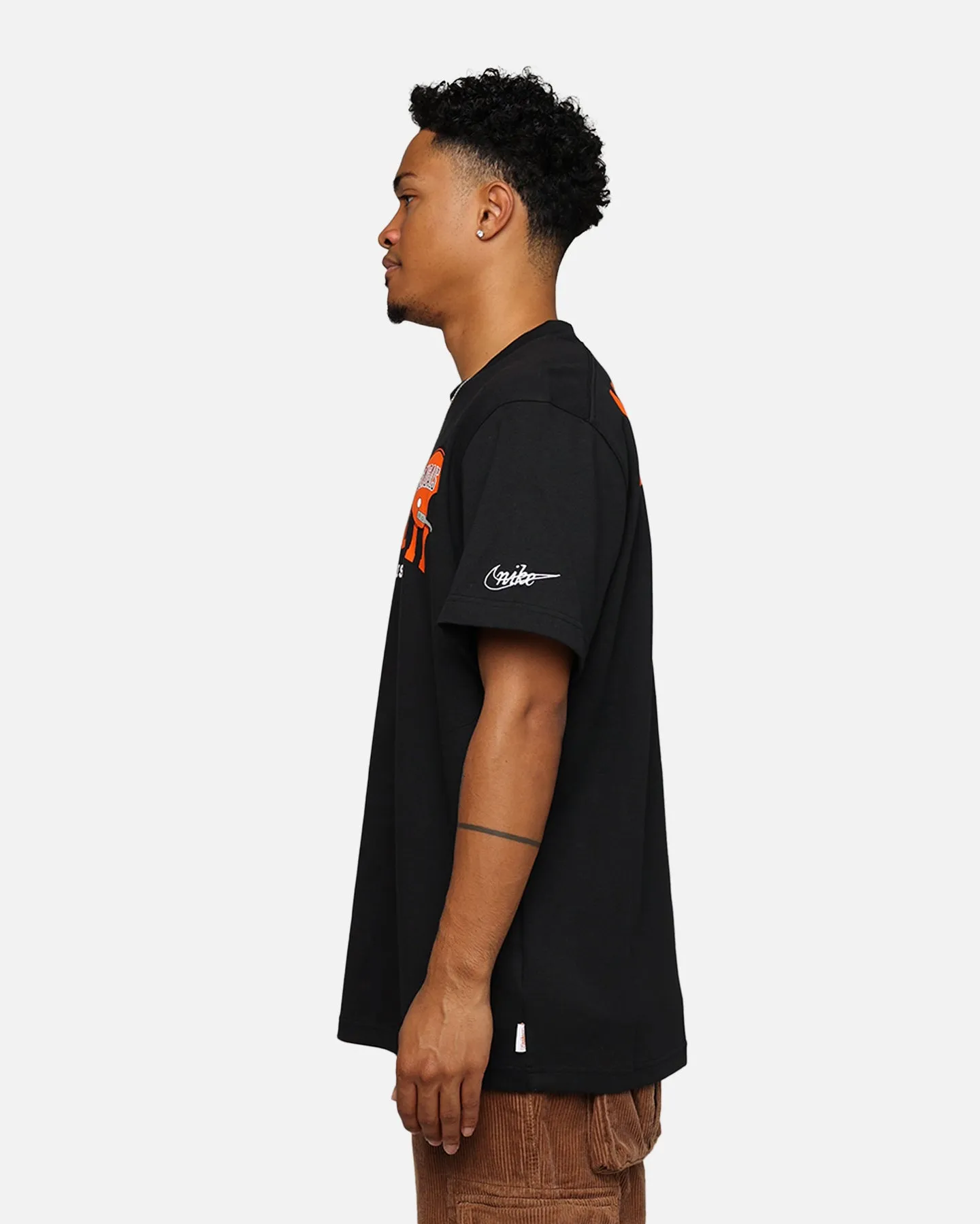 Nike Cincinnati Bengals Rewind Slogan T-Shirt Black