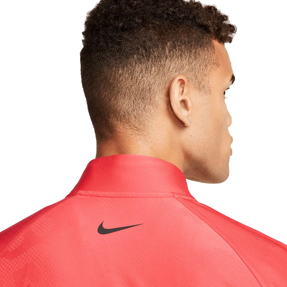Nike Dri-FIT ADV Tour 1/2 Zip Pullover - Ember Glow/White