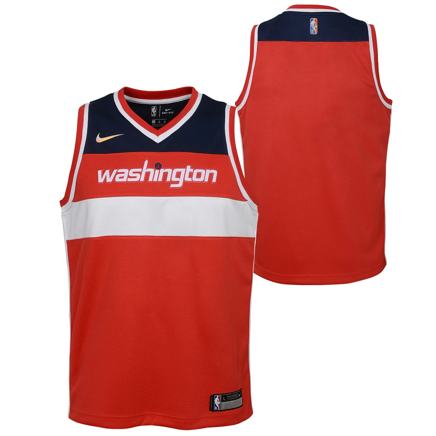 Nike NBA Youth Boys Washington Wizards Diamond Icon Swingman Jersey