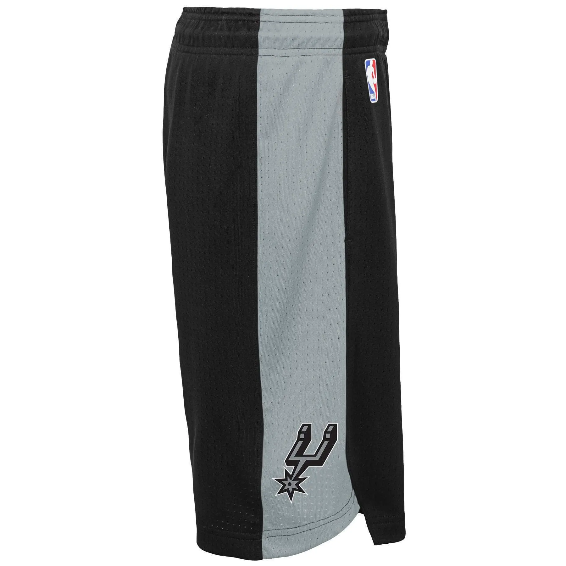 Nike NBA Youth San Antonio Spurs Pro Practice Mesh Shorts, Black