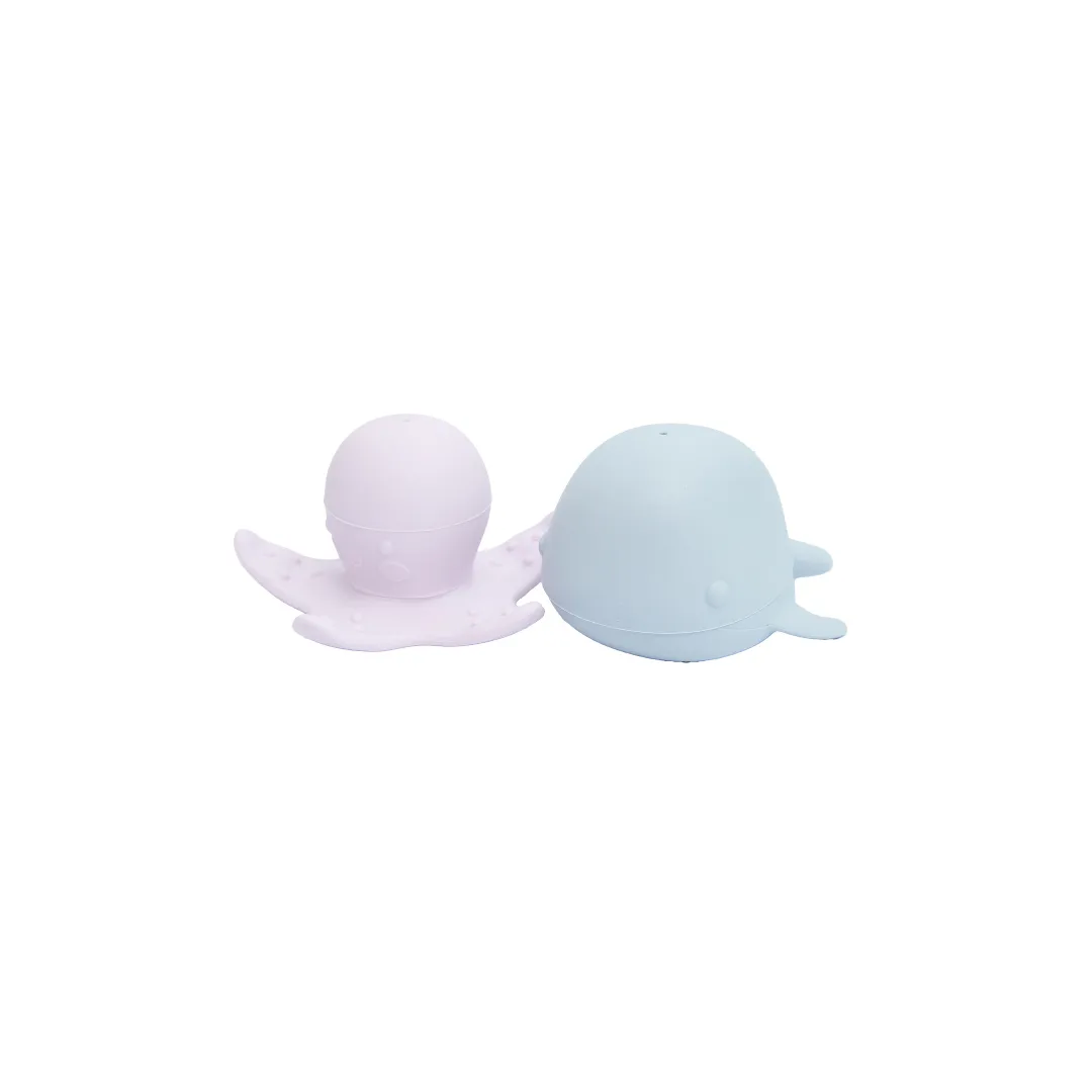 Octopus & Whale Bath Toy