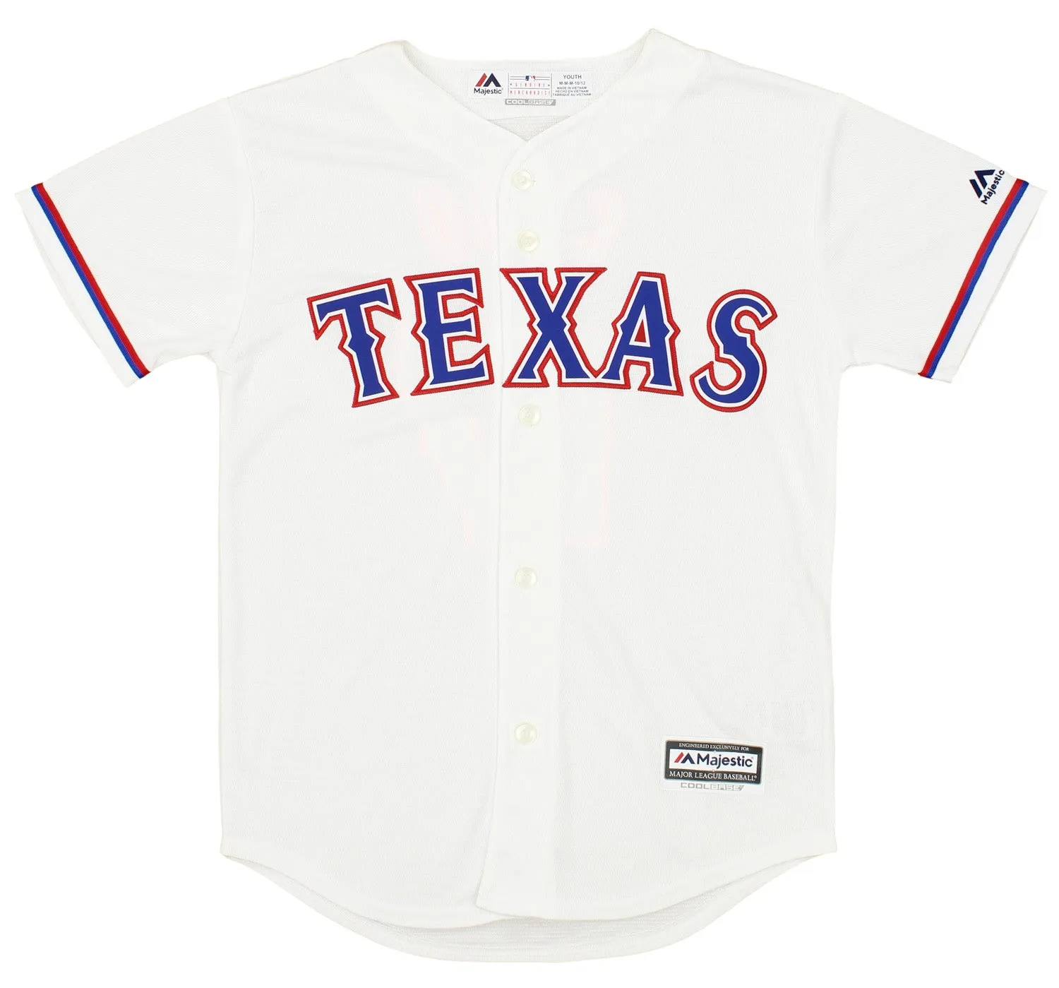 Outerstuff MLB Youth Texas Rangers Shin-Soo Choo #17 Cool Base Home Jersey, White