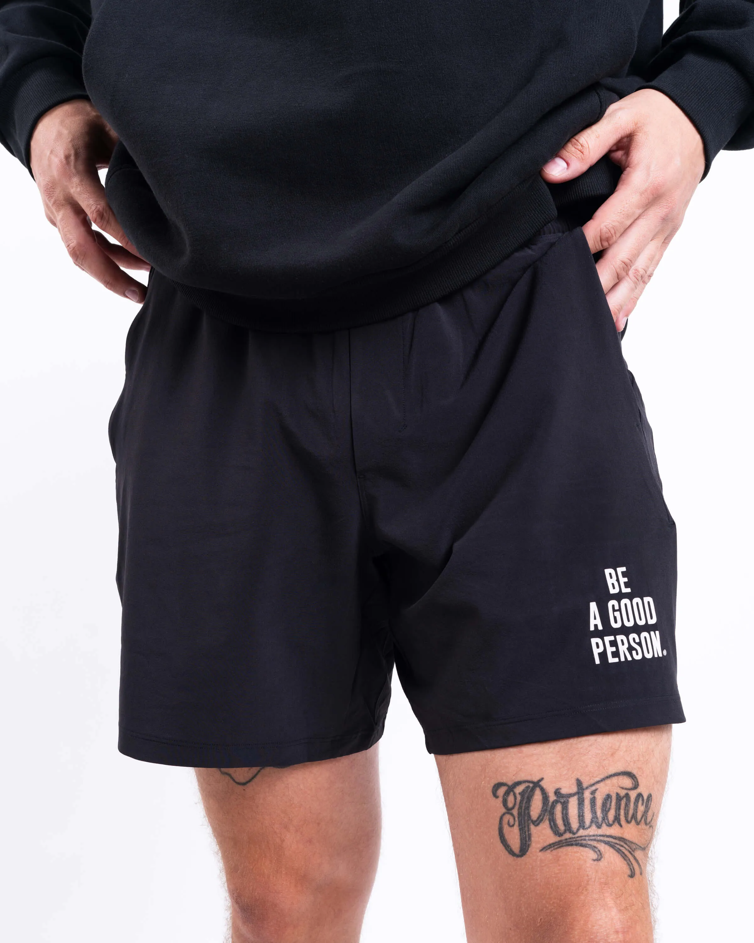 Pace Breaker Lined Short 7" - Black - lululemon // BE A GOOD PERSON *Pre-Order*