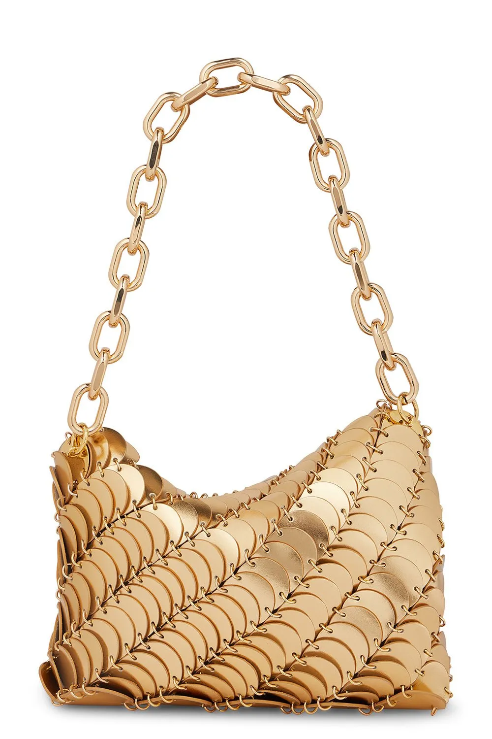 Paco Clutch Bag - Gold