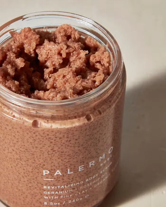 PALERMO - GERANIUM AND ROSE HIP BODY SCRUB