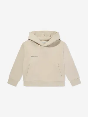 PANGAIA Kids 365 Midweight Hoodie in Beige