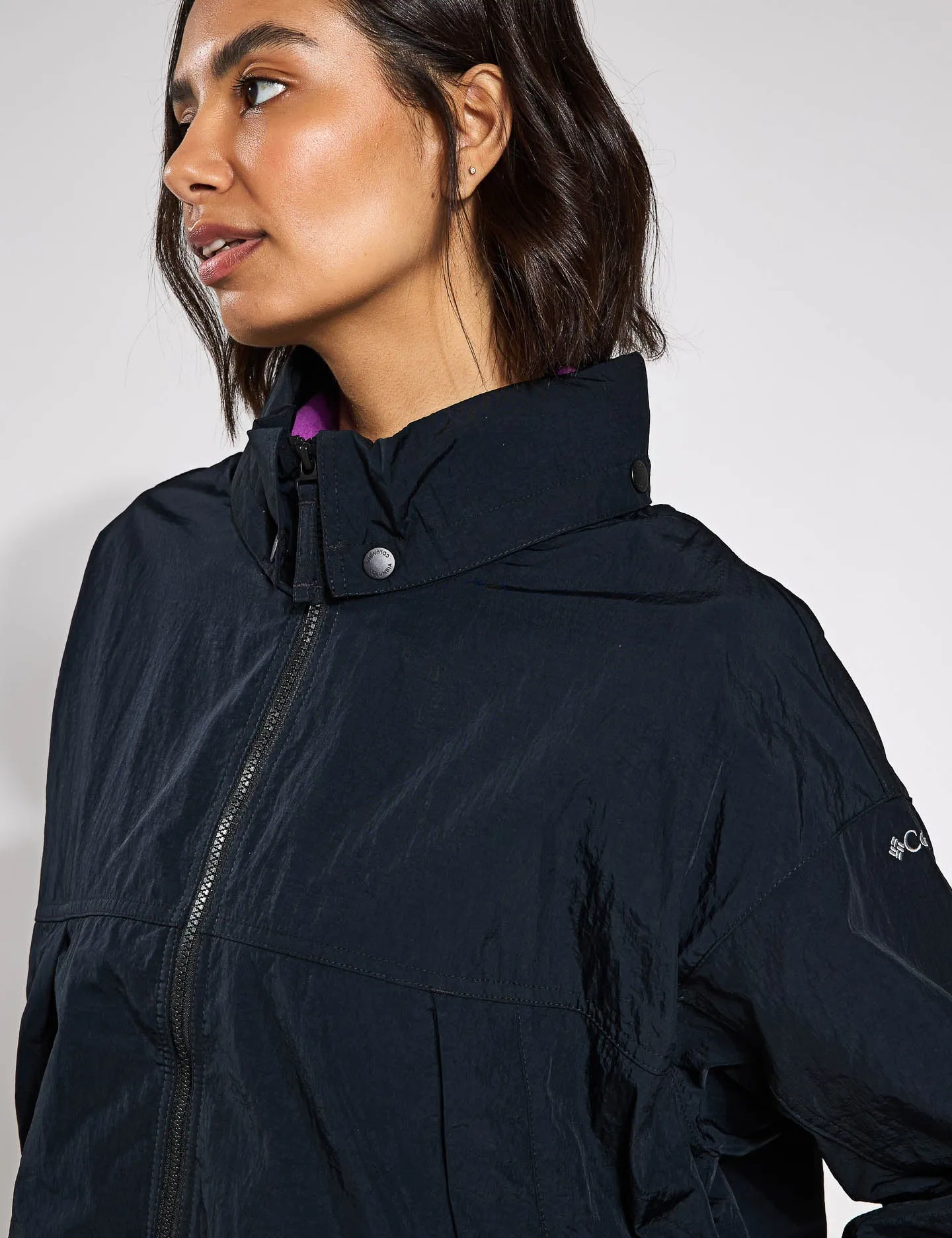 Paracutie II Hooded Windbreaker - Black