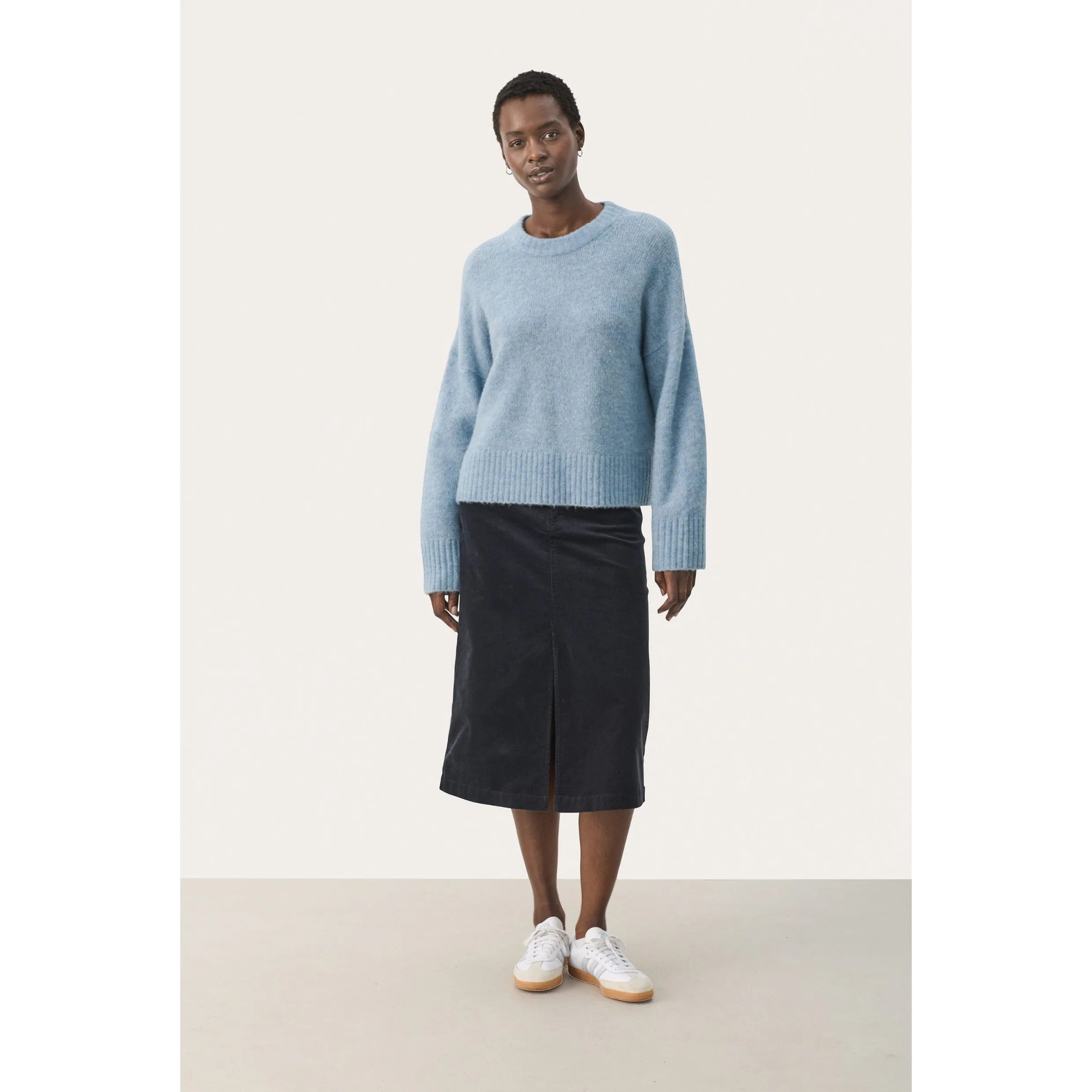 Part Two Lulya Jumper in Soft Chambray 30309015