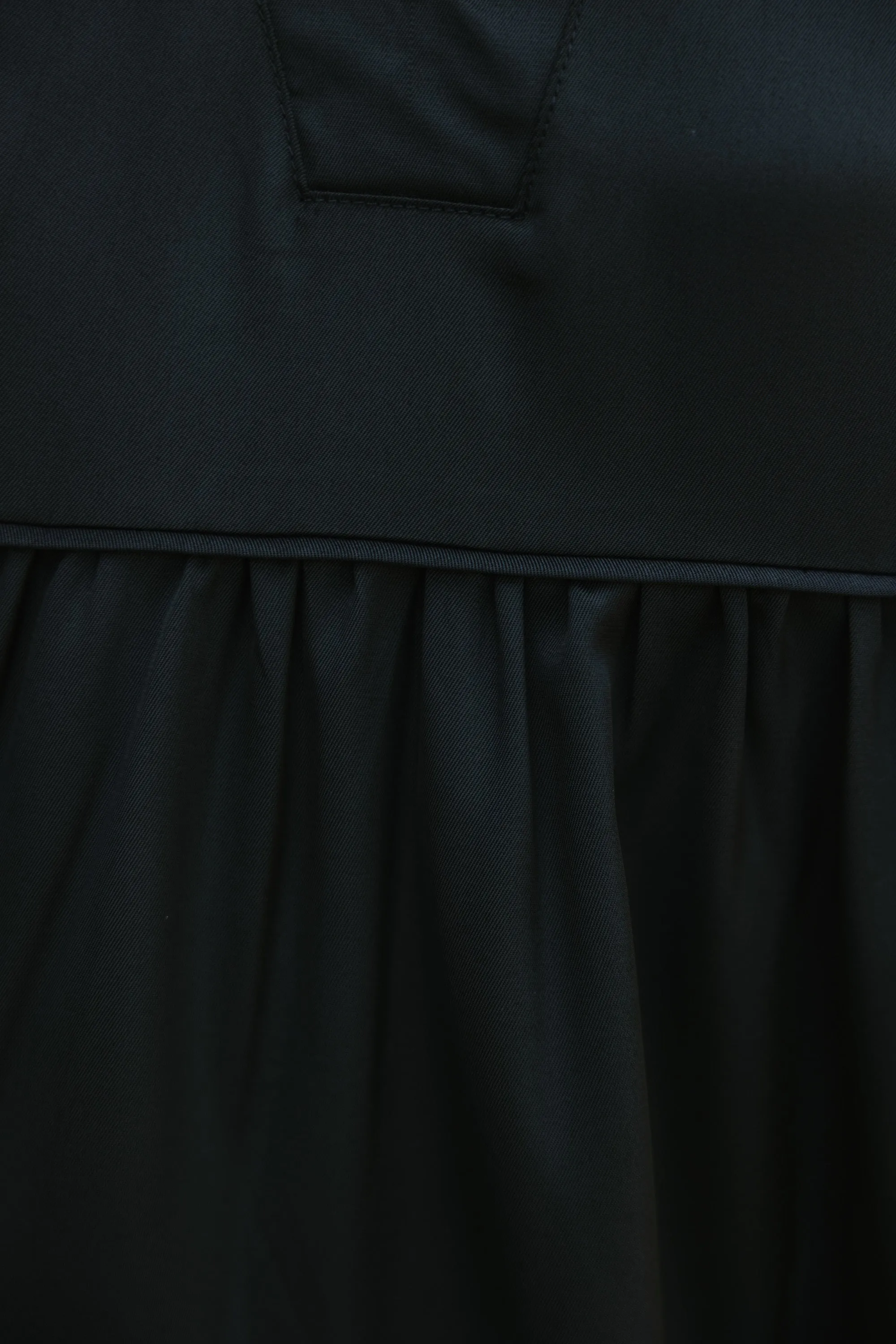 Pep In Your Step Black Tiered Babydoll Dress