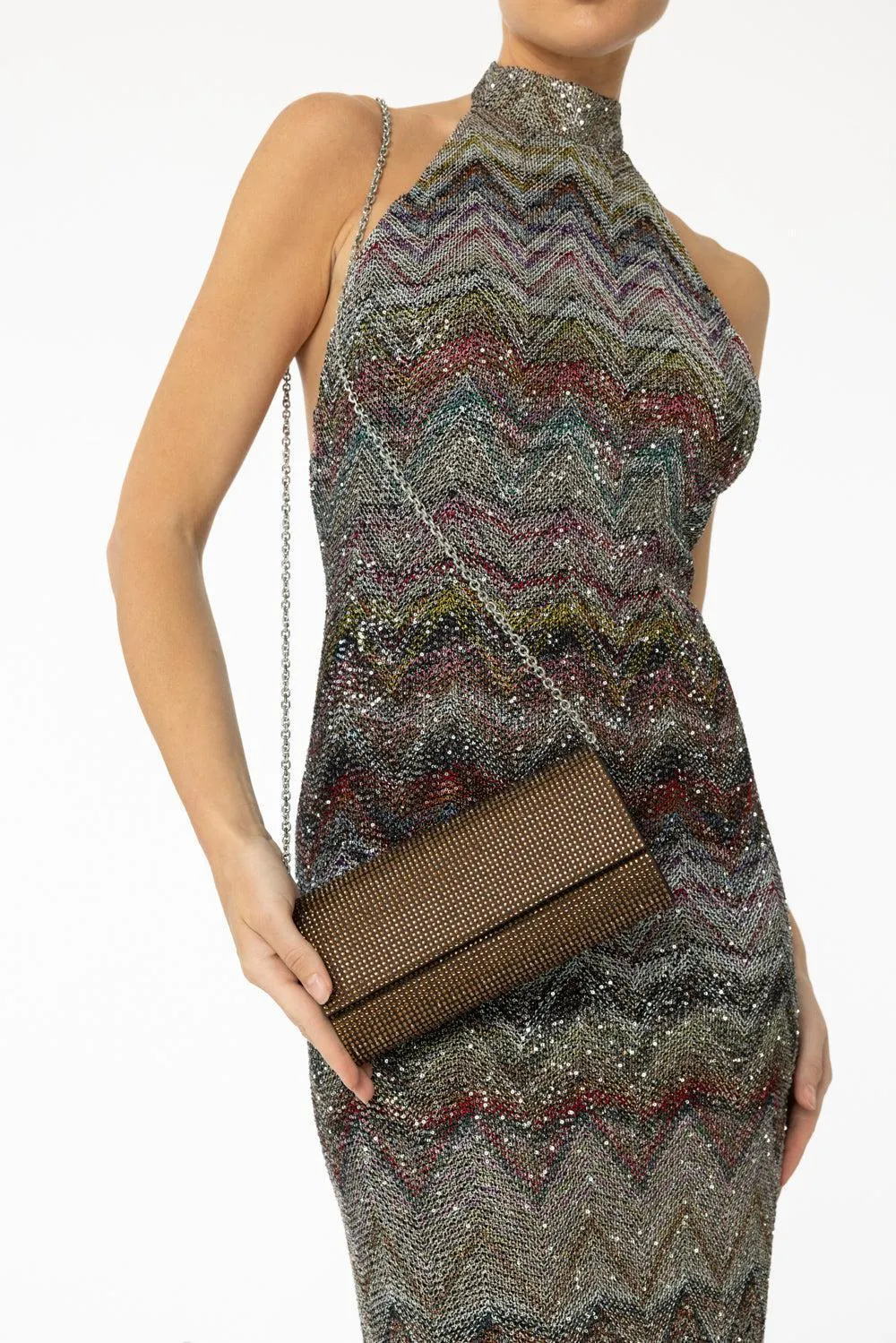 Perry Clutch - Chocolate