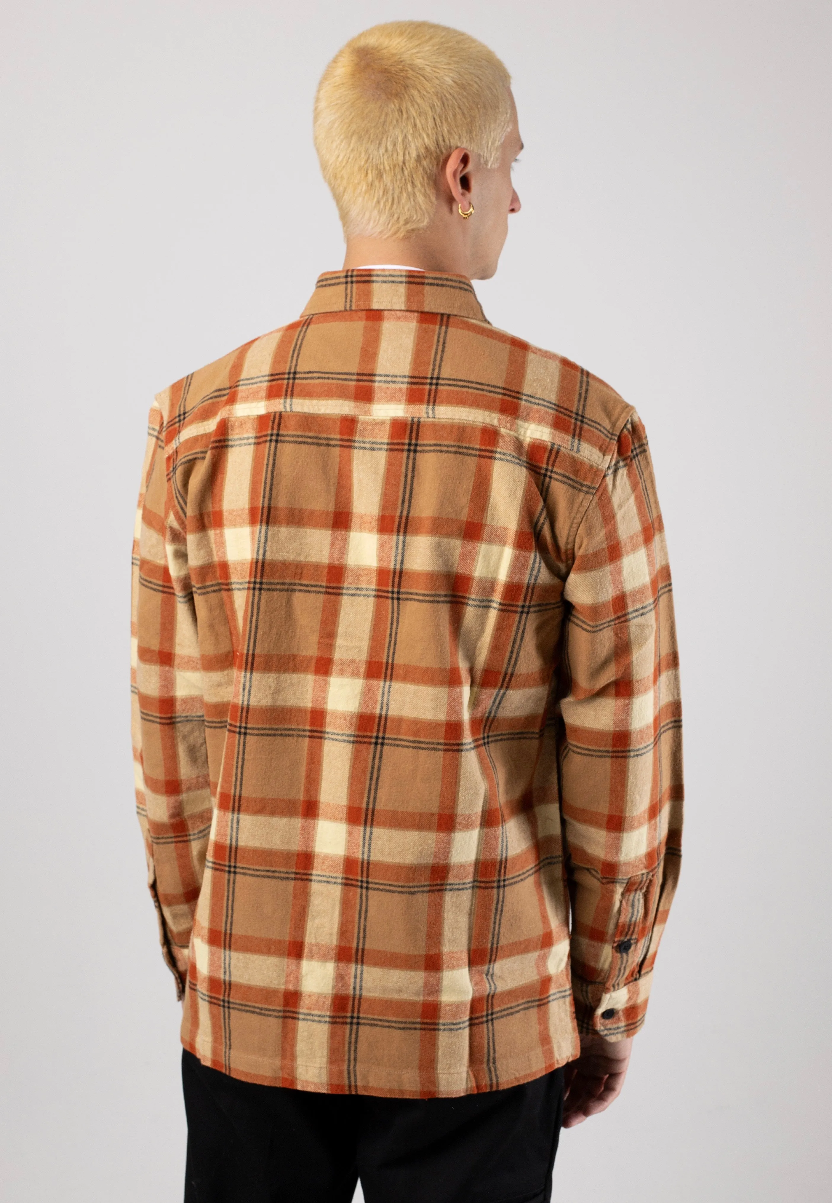 Picture - Relowa Plaid Wood Ash - Shirt