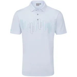 Ping Arizona Cactus Print Polo Shirt - White