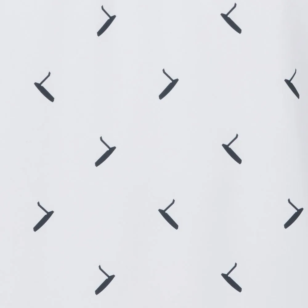 Ping Gold Putter Printed Polo Shirt - White/Navy Multi