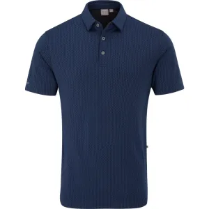 Ping Hershel Polo Shirt - Oxford Blue Multi