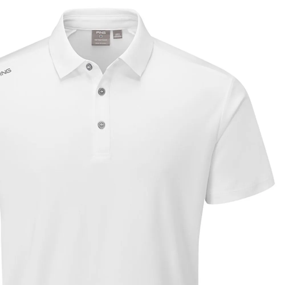 Ping Lindum Polo Shirt - White