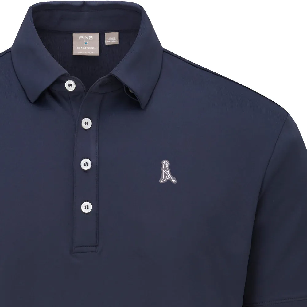 Ping SensorCool Mr Ping Polo Shirt - Navy