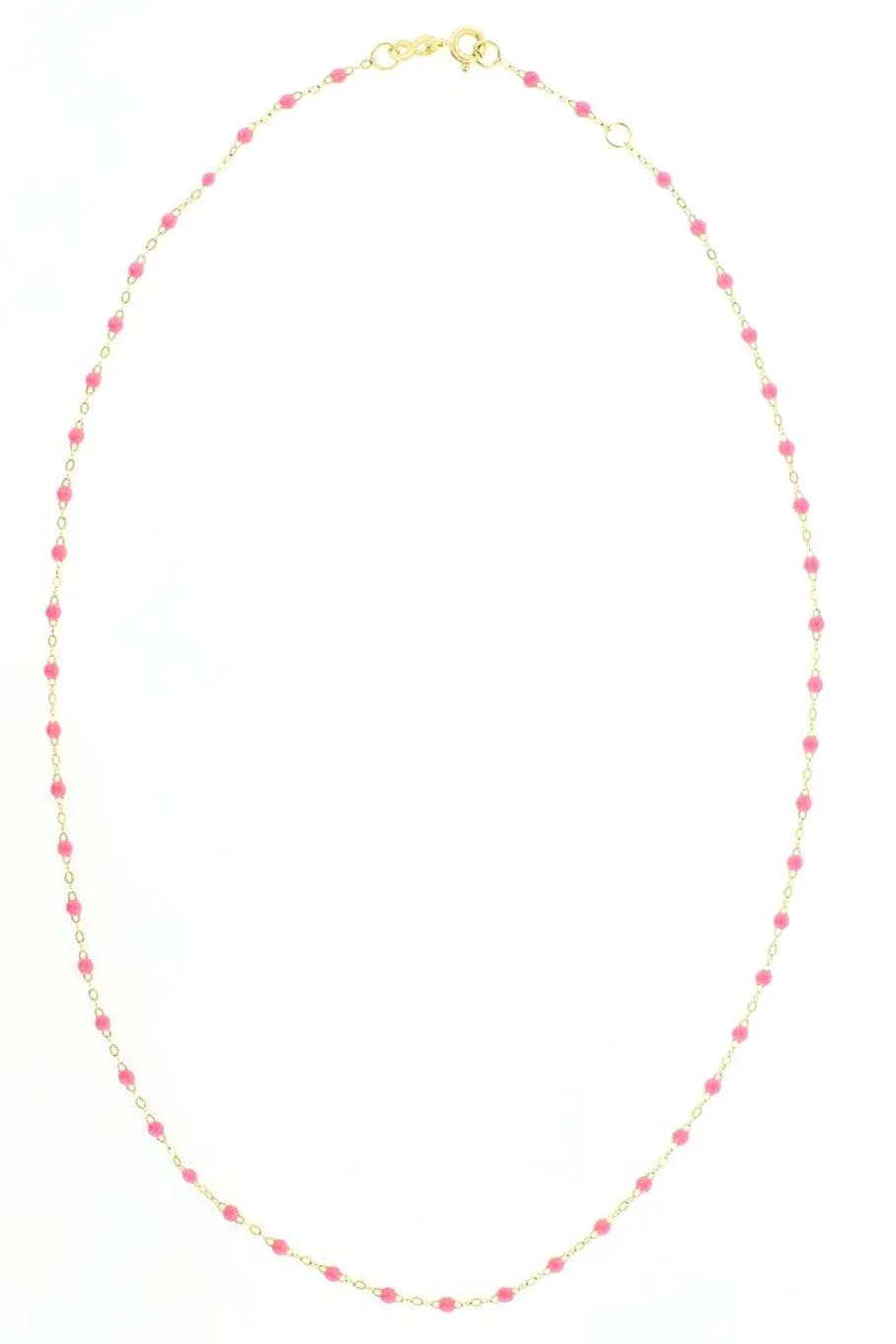 Pink Bead Classic Gigi Sautoir Necklace