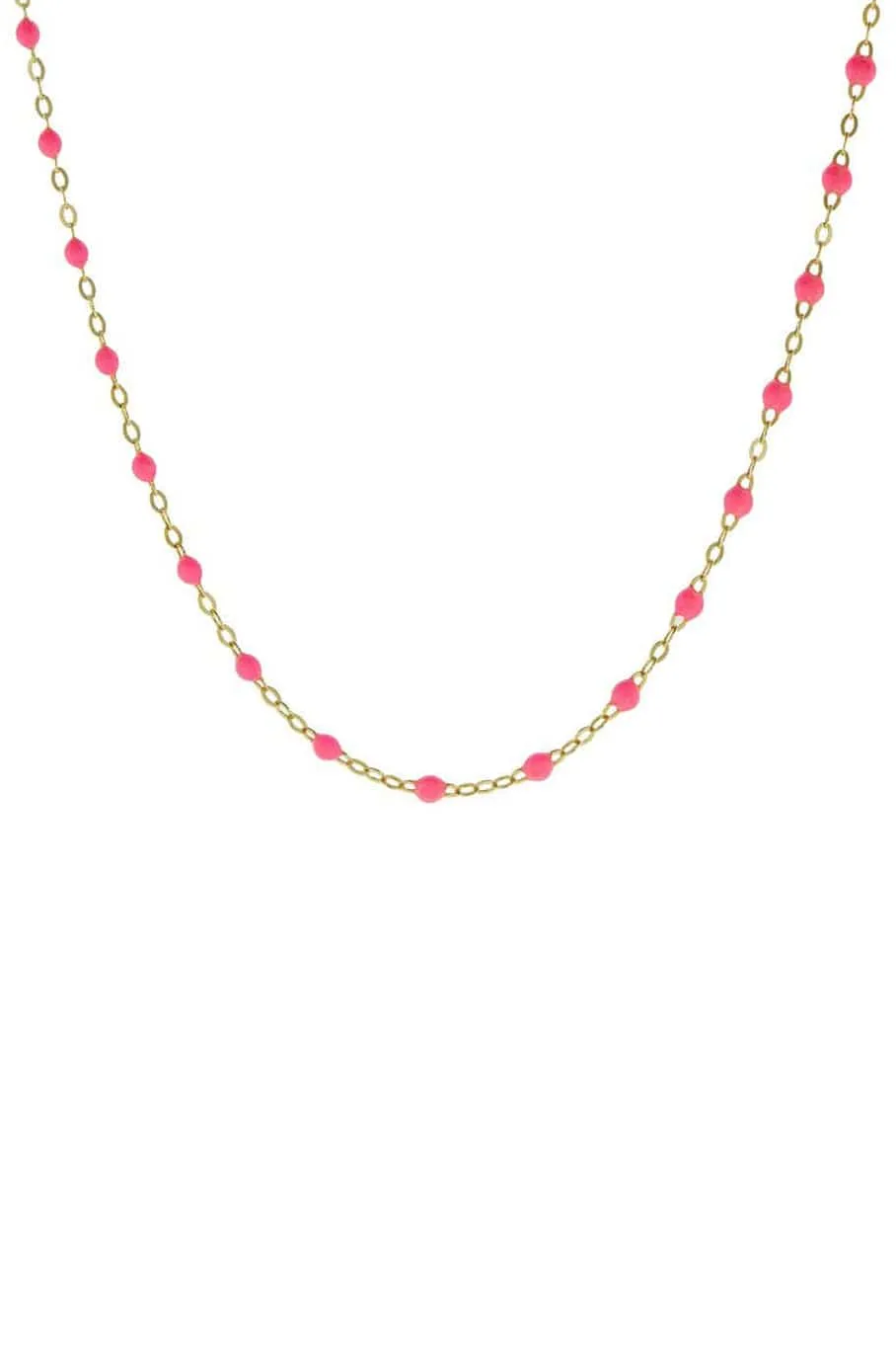 Pink Bead Classic Gigi Sautoir Necklace