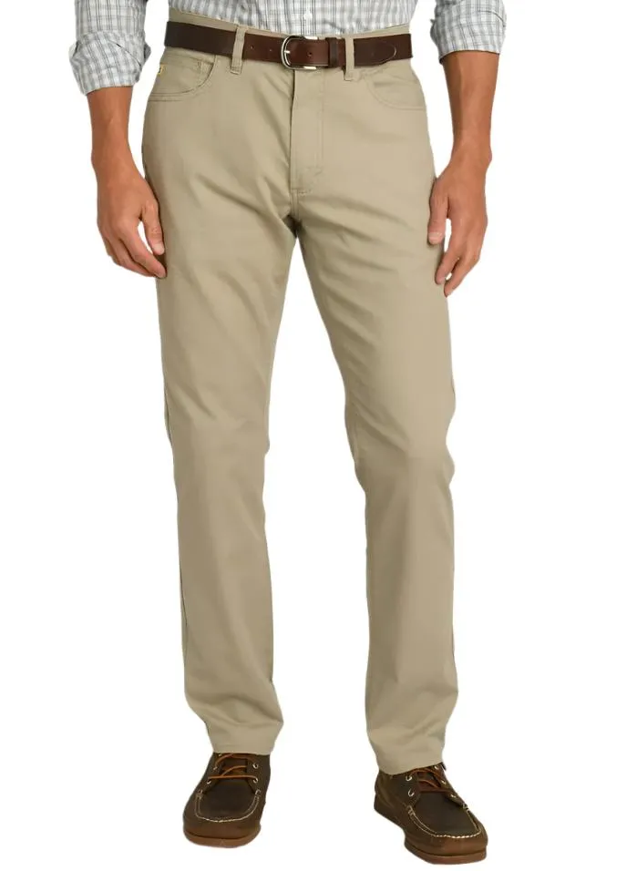 Pinpoint Canvas Five-Pocket (Khaki)