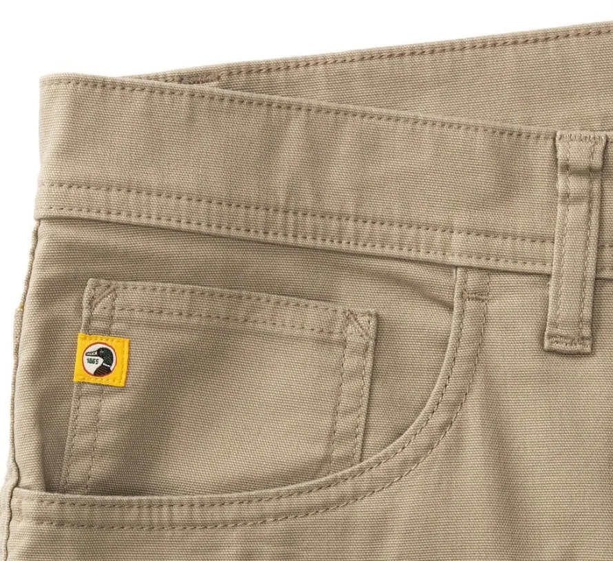 Pinpoint Canvas Five-Pocket (Khaki)