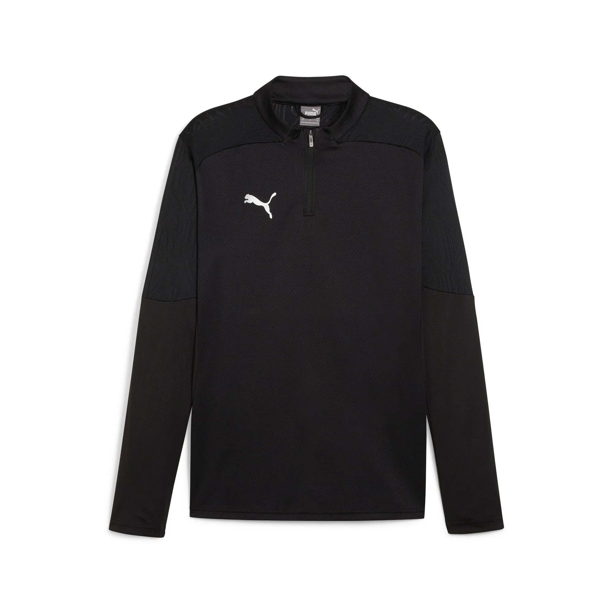 PUMA Men's teamFINAL Quarter-Zip Soccer Training Jacket
