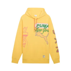 PUMA Men's Wardrobe Essentials Bright Lights NYC Flagship Hoodie