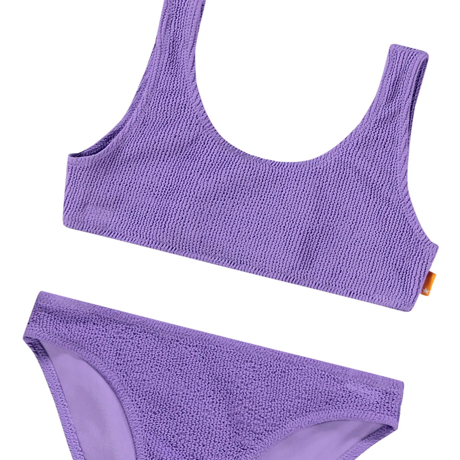 Purple Glo Nola Solid Bikini