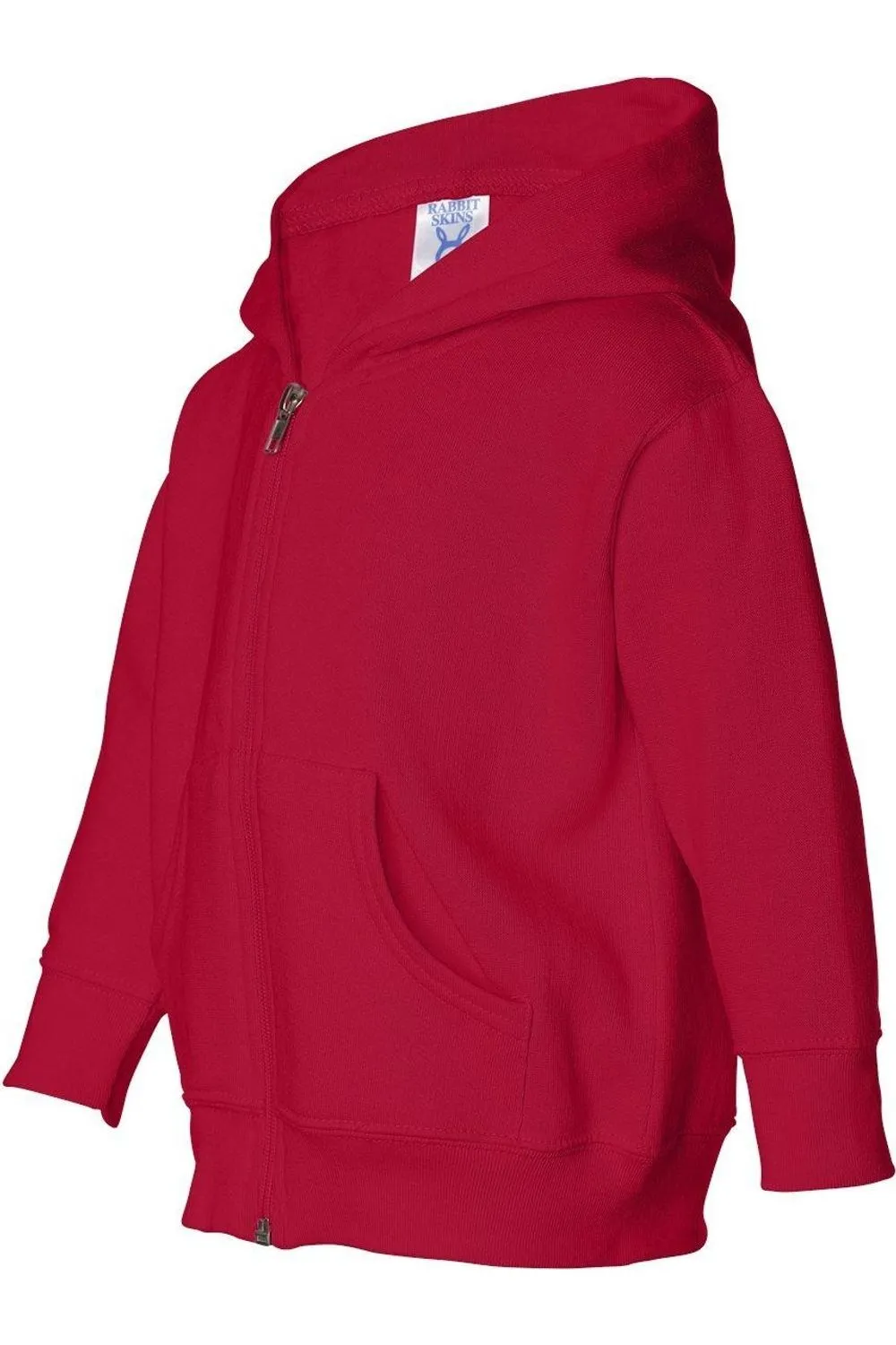 Rabbit Skins Toddler Full-Zip Fleece Hoodie