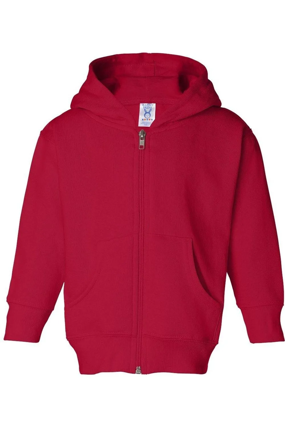 Rabbit Skins Toddler Full-Zip Fleece Hoodie