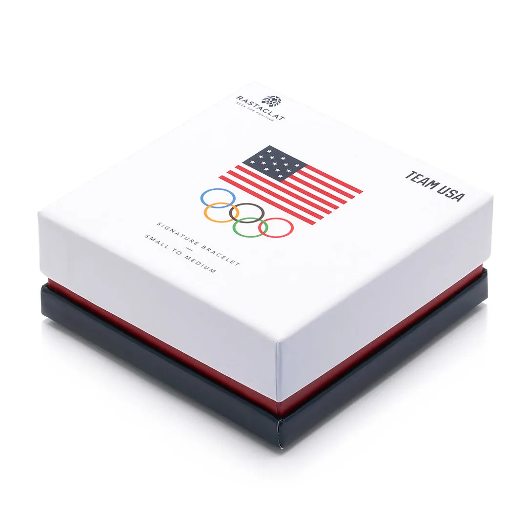 Rastaclat Original Hand Braided Usa Medalist Adjustable Bracelet
