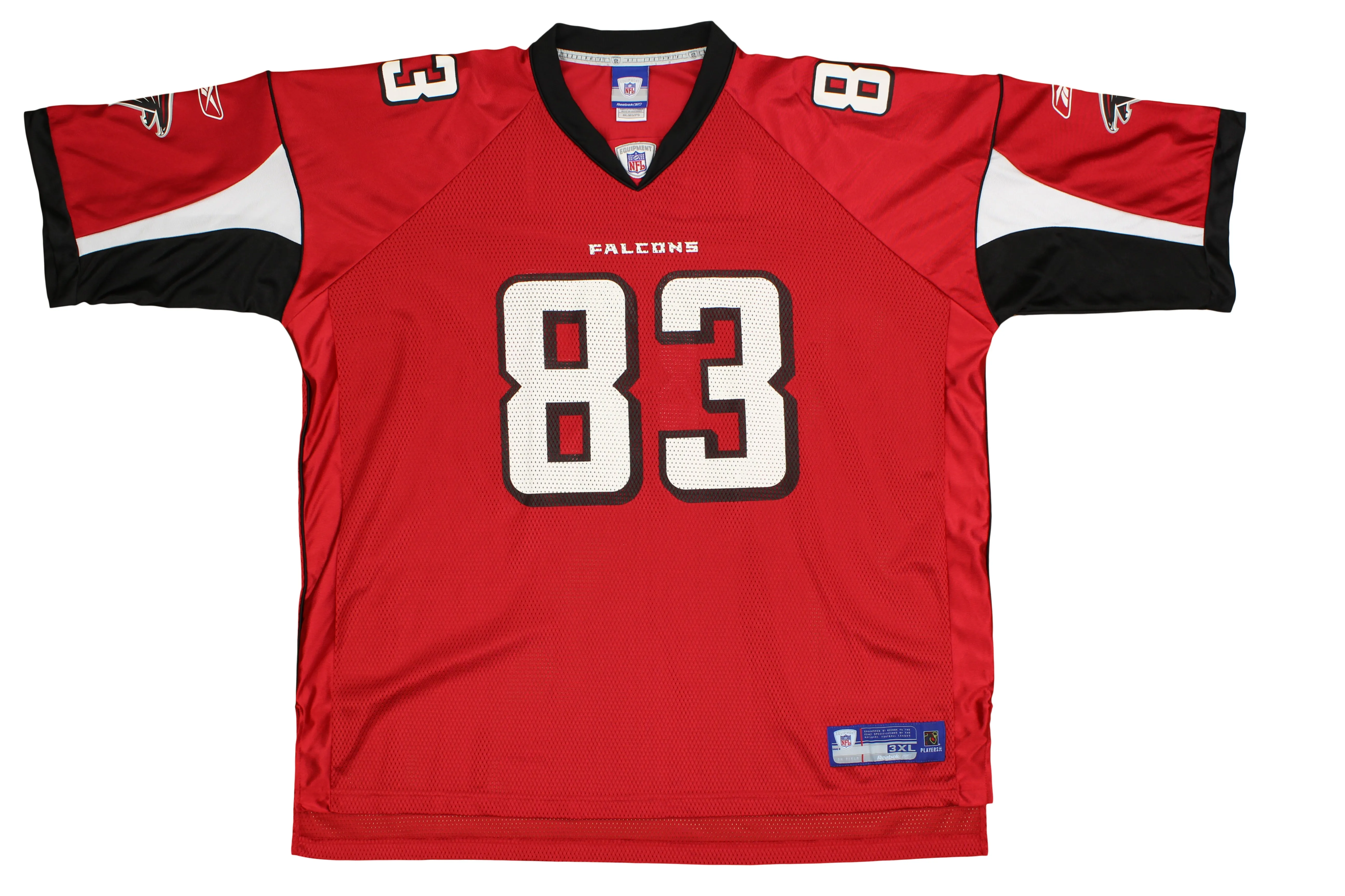 Reebok NFL Men's Atlanta Falcons Alge Crumpler #83 Player Jersey, Red