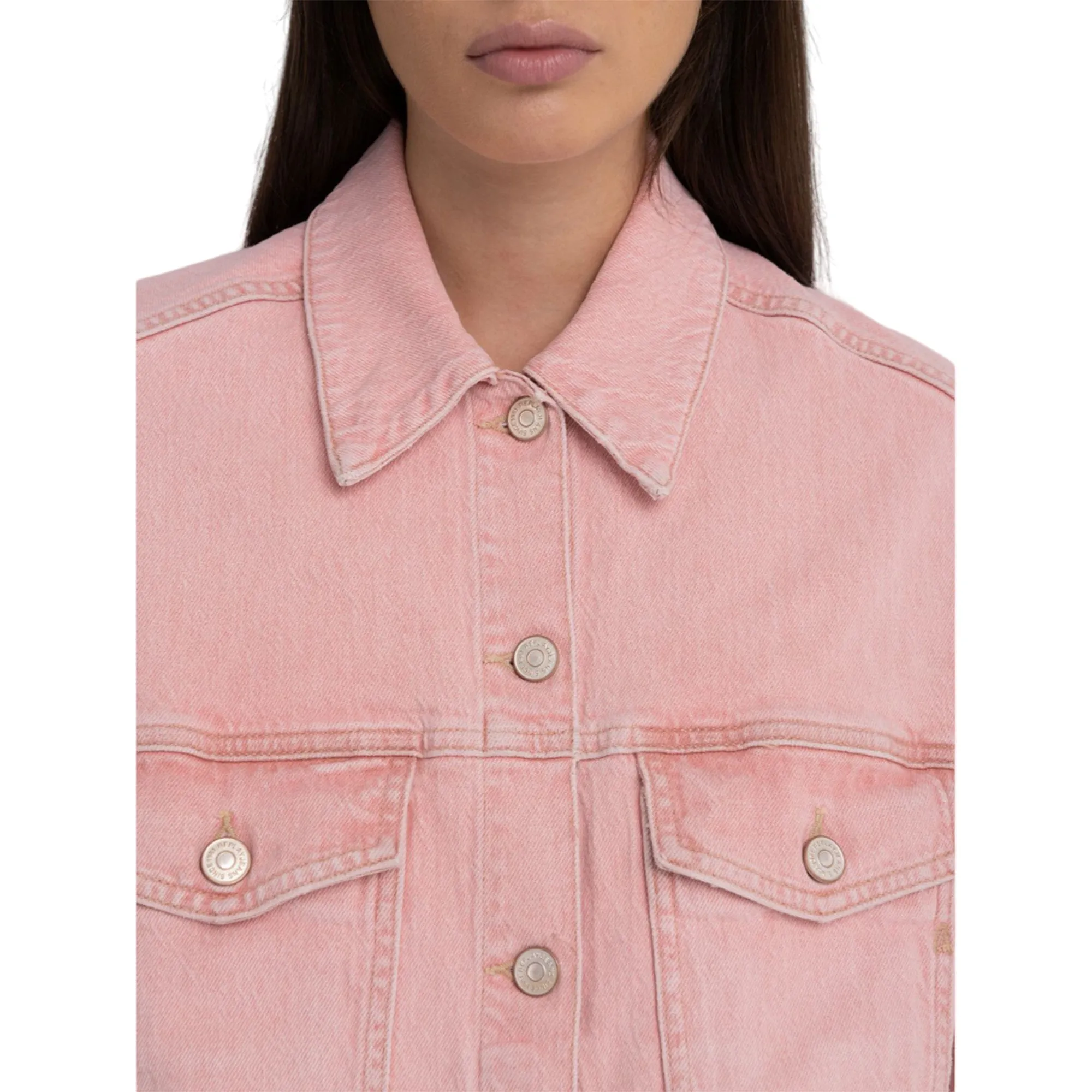 Replay Women's Denim Cropped Jacket