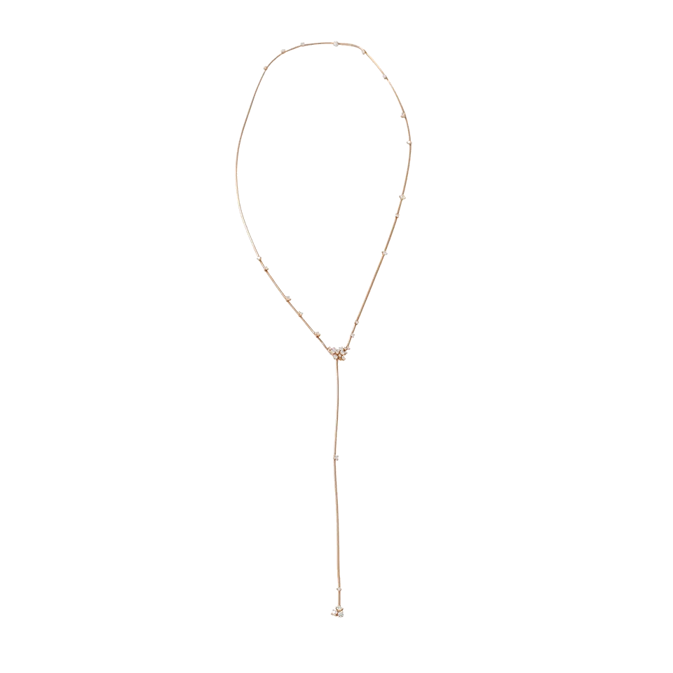 Rugiada Diamond Lariat Necklace