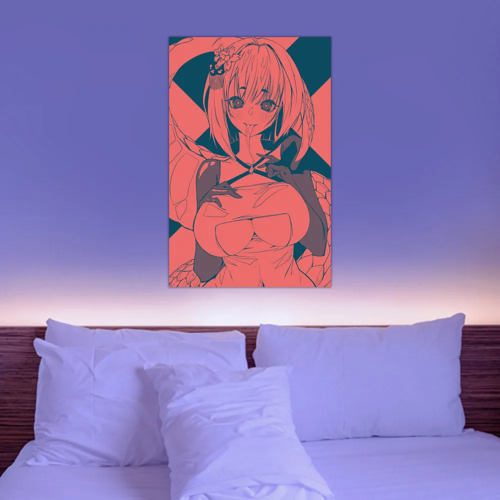 Saa Retro Anime Poster