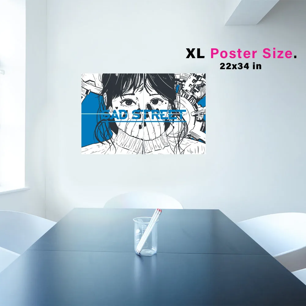 Sad Street V2 Anime Poster