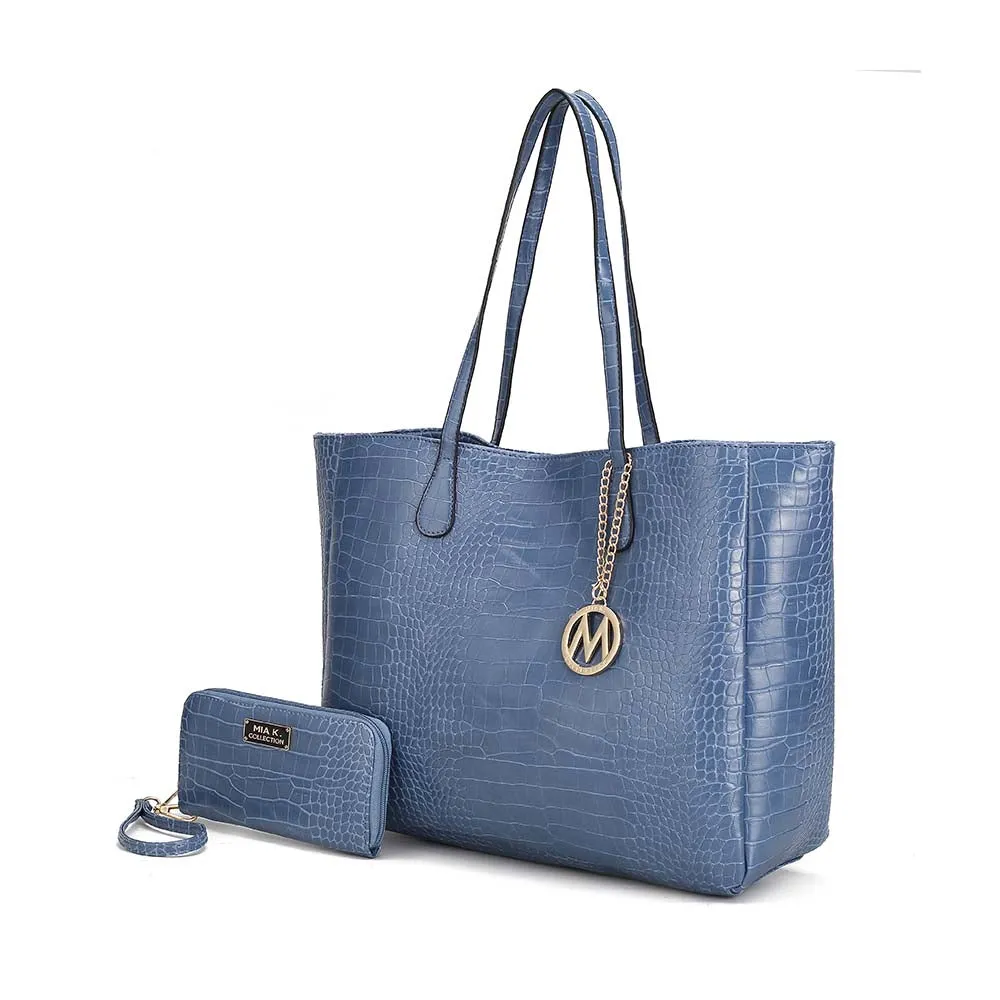 Sadie Oversize Tote & Wallet Set