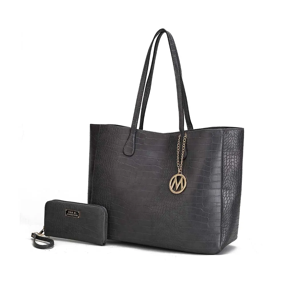 Sadie Oversize Tote & Wallet Set