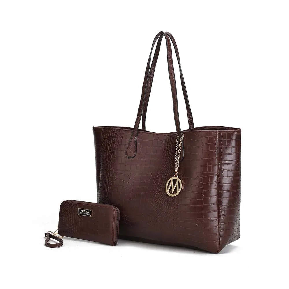 Sadie Oversize Tote & Wallet Set