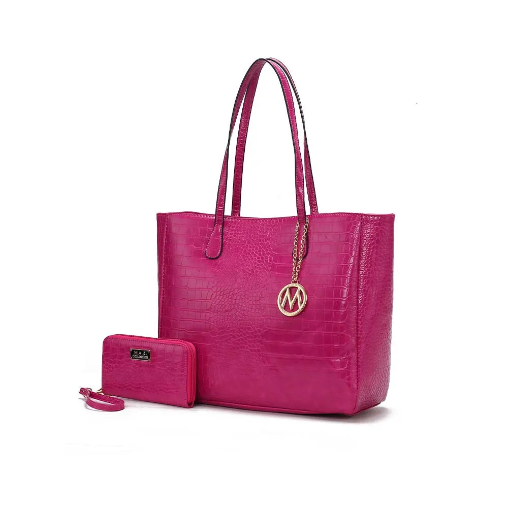 Sadie Oversize Tote & Wallet Set