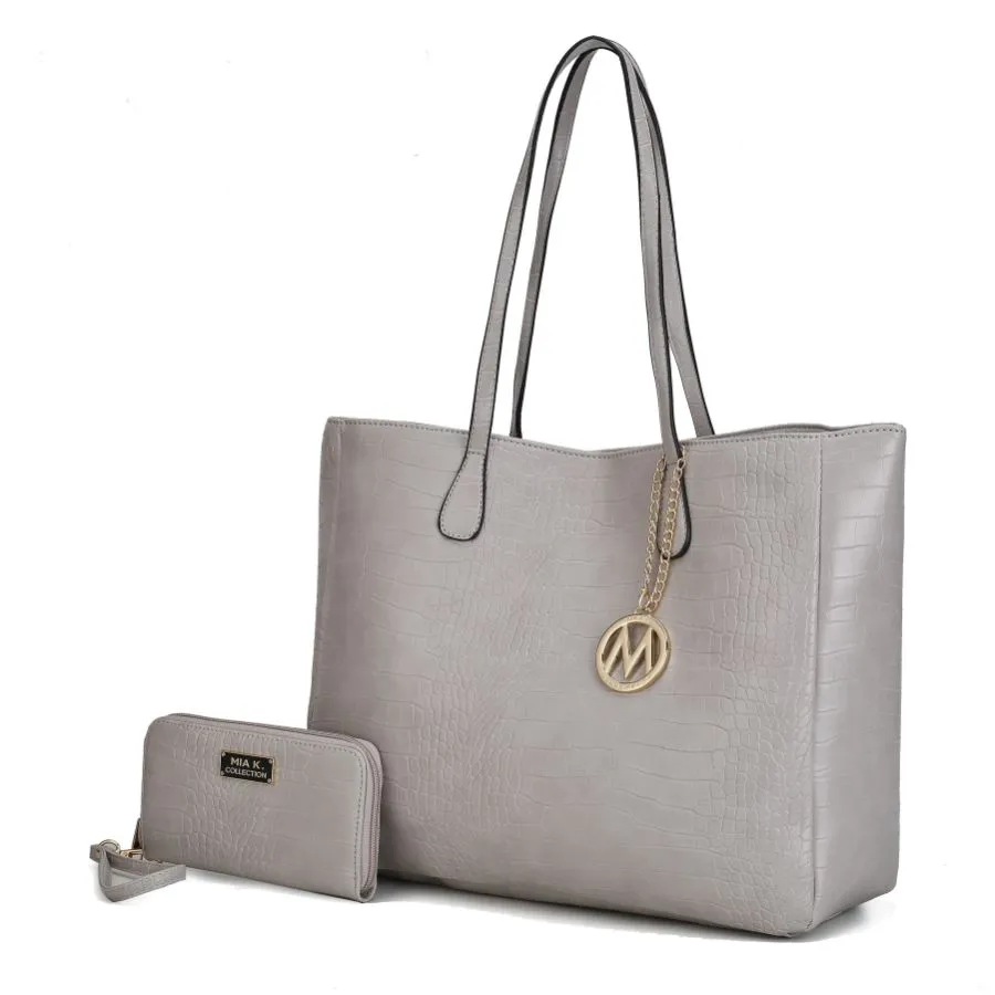 Sadie Oversize Tote & Wallet Set