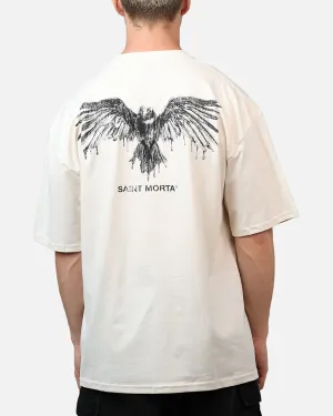 Saint Morta Raven T-Shirt Off White